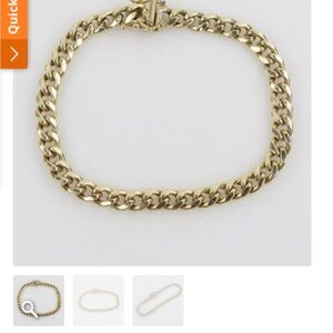 Stunning 14k gold bracelet